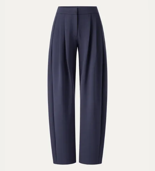 Ponte Low Rise Barrel Pants